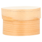 Image MINI BOÎTES CYLINDRIQUES + CARTON ET CAPSULE  Ø 5x3,5 CM NATUREL BOIS (200 UNITÉ) #3