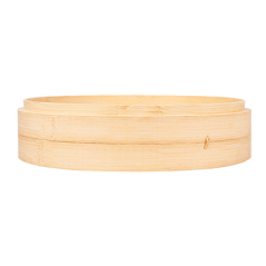 RÉCIPIENTS MAXI DIM-SUM  Ø 30x6 CM NATUREL BAMBOU (4 UNITÉ)