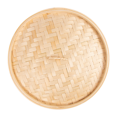 Image COUVERCLES MAXI DIM-SUM  Ø 30x3 CM NATUREL BAMBOU (4 UNITÉ) #3