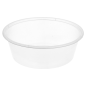 Image RÉCIPIENTS INJECTÉS MICRO-ONDABLES 225 ML Ø 11,5x3,7 CM TRANSPARENT PP (500 UNITÉ) #1