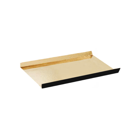 Image FONDS PLIÉS  380 G/M2 10x4,5+1,5 CM OR/NOIR CARTON (200 UNITÉ) #1