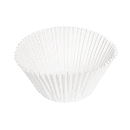 Image CAPSULES 'PETITS FOURS' 50 G/M2 Ø 5,7x4,8 CM BLANC PARCH.INGRAISSABLE (500 UNITÉ) #1