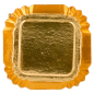 Image MINI PLATEAUX  325 G/M2 5,5x5,5 CM OR CARTON (100 UNITÉ) #3
