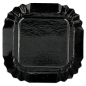 Image MINI PLATEAUX 325 G/M2 5,5x5,5 CM NOIR CARTON (100 UNITÉ) #3