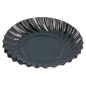 Image MINI PLATEAUX 325 G/M2 Ø 8,8 CM NOIR CARTON (100 UNITÉ) #1