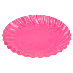 Image MINI PLATEAUX 380 G/M2 Ø 8,8 CM FUCHSIA CARTON (200 UNITÉ) #1