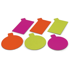 Image CARTONS PÂTISSERIE ORANGE & CITRON 1100 G/M2 Ø 8 CM CARTON (200 UNITÉ) #1