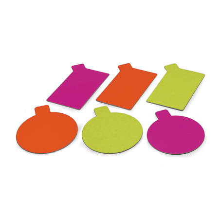 Image CARTONS PÂTISSERIE ORANGE & CITRON  1100 G/M2 Ø 8 CM CARTON (200 UNITÉ) #1