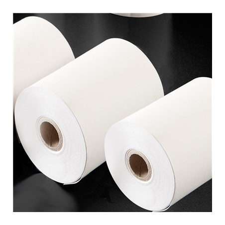 Image 96 U. ROULEAUX ENREGISTREUR THERMIQUES  Ø 55x80 MM BLANC PAPIER (1 UNITÉ) #1