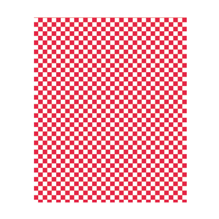 Image PAPIER INGRAISSABLES BASKET 'FITIPALDI' 35 G/M2 31x38 CM ROUGE PARCH.INGRAISSABLE (1000 UNITÉ) #1