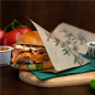 PAPIER INGRAISSABLES OUVERT 2 CÔTÉS FAST FOOD 'FEEL GREEN' 34 G/M2 16x16,5 CM NATUREL PARCH.INGRAISSABLE (500 UNITÉ) Image PAPIER INGRAISSABLES OUVERT 2 CÔTÉS FAST FOOD 'FEEL GREEN' 34 G/M2 16x16,5 CM NATUREL PARCH.INGRAISSABLE (500 UNITÉ) #4