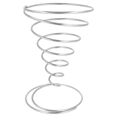 Image BASKET 'ARTINOX'  Ø 13x23 CM ARGENTE INOX (1 UNITÉ) #1