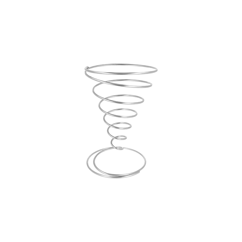 BASKET 'ARTINOX'  Ø 13x23 CM ARGENTE INOX (1 UNITÉ)