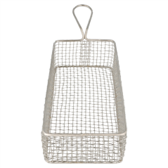 Image MINI FRITEUSES LONGUES 'ARTINOX'  22x10x6 CM ARGENTE INOX (6 UNITÉ) #3