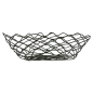 BASKET OVALE 24x15,2x7 CM NOIR ACIER (1 UNITÉ) Image BASKET OVALE 24x15,2x7 CM NOIR ACIER (1 UNITÉ) #2