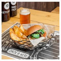 Image BASKET OVALE  24x15,2x7 CM NOIR ACIER (1 UNITÉ) #4