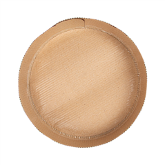 Image MOULES RONDS CUISSON PÂTISSERIE  145 G/M2 Ø 18,5x3,5 CM MARRON PAPIER (480 UNITÉ) #3