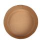 Image MOULES CUISSON PANETTONE BAS  140 G/M2 Ø 18,5x6 CM MARRON CELLULOSE (390 UNITÉ) #3