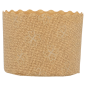 Image MOULES CUISSON PANETTONE  135 G/M2 Ø 6x4,5 CM MARRON CELLULOSE (2000 UNITÉ) #2