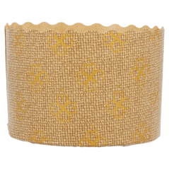 MOULES CUISSON PANETTONE  135 G/M2 Ø 7x5 CM MARRON CELLULOSE (2000 UNITÉ)