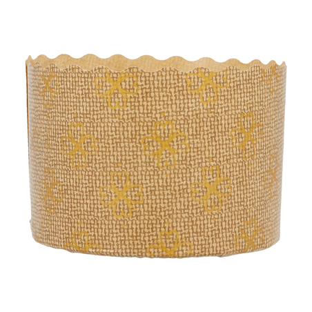 MOULES CUISSON PANETTONE  135 G/M2 Ø 7x5 CM MARRON CELLULOSE (2000 UNITÉ)