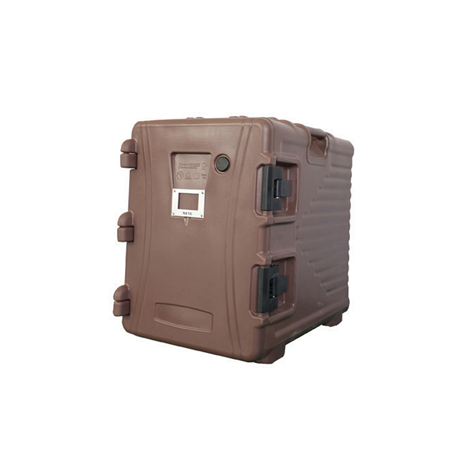 Image ARMOIRE ISOTHERME 90 L 62x43x64 CM MARRON PLASTIQUE (1 UNITÉ) #1