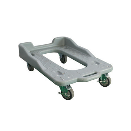 Image BASE AVEC ROUES POUR ARMOIRES ISOTHERMES   GRIS PLASTIQUE (1 UNITÉ) #1