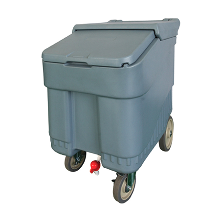 Image CHARIOT POUR GLAÇONS 125 L 76x86x53 CM GRIS PLASTIQUE (1 UNITÉ) #1