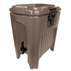 Image DISTRIBUTEUR BOISSONS ISOTHERMIQUE 20 L 46x30x51,3 CM MARRON LDPE (1 UNITÉ) #1
