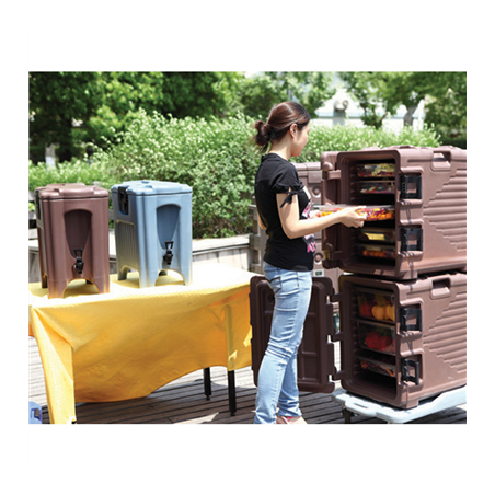 DISTRIBUTEUR BOISSONS ISOTHERMIQUE 20 L 46x30x51,3 CM MARRON LDPE (1 UNITÉ)