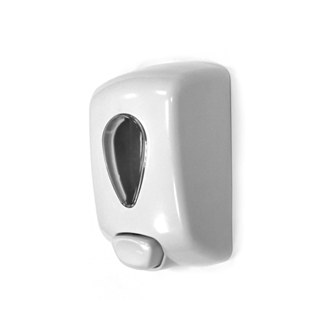 Image DISTRIBUTEUR SAVON 700 ML 13x9x21 CM BLANC ABS (1 UNITÉ) #1