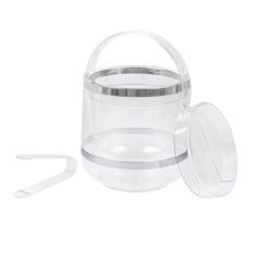 Image SEAU  Ø 19x19 CM TRANSPARENT ACRYLIQUE (1 UNITÉ) #1