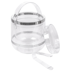 Image SEAU  Ø 19x19 CM TRANSPARENT ACRYLIQUE (1 UNITÉ) #4