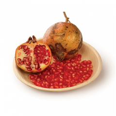 Image ASSIETTES RONDES 'ARECA'  Ø 18x2 CM NATUREL ARECA (200 UNITÉ) #4