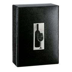 Image 30 U. COFFRETS 3 BOUTEILLES  34x28x9 CM NOIR CARTON (1 UNITÉ) #1