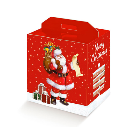Image 30 U. BOÎTES BOUTEILLES/AUTRES 'PAPA NOËL'  33x25x35 CM ROUGE CARTON (1 UNITÉ) #1