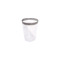 Image 12 VERRES AVEC LISERÉ ARGENTÉ 270 ML  TRANSPARENT PS (30 UNITÉ) #1