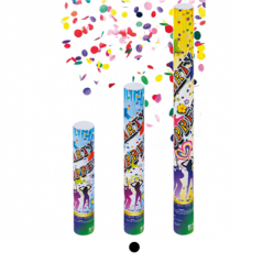 Image 12 TUBES CONFETTI SHOOTER  40 (h) CM ASSORTI (1 UNITÉ) #1