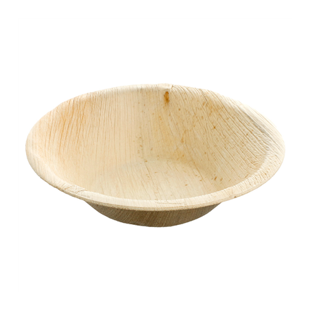 Image BOLS 'ARECA'  Ø 12,5x3 CM NATUREL ARECA (200 UNITÉ) #1