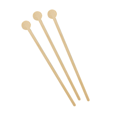 Image AGITATEURS "LONG DRINKS"  0,5/2x15x0,16 CM NATUREL BOIS (100 UNITÉ) #1