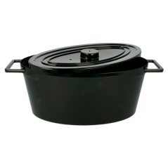 Image COCOTTE 2,5K  31x15x12 CM NOIR POLYCARBONATE (5 UNITÉ) #3