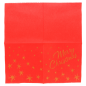 Image SERVIETTES "DOUBLE POINT" 'MERRY CHRISTMAS' 18 G/M2 40x40 CM ROUGE OUATE (1200 UNITÉ) #2