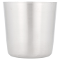 Image MINI RÉCIPIENTS À FRITES CLASSIQUES, LISSES  Ø 8,5x8,5 CM ARGENTE INOX (12 UNITÉ) #2