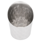 Image MINI RÉCIPIENTS À FRITES TRONQUÉS, MARTELÉ 'ARTINOX'  Ø 8,5x8,5 CM ARGENTE INOX (12 UNITÉ) #3