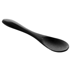 Image MINI CUILLÈRES  9 CM NOIR BAMBOU (50 UNITÉ) #3