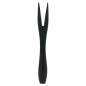 Image MINI FOURCHETTES  9 CM NOIR BAMBOU (50 UNITÉ) #1