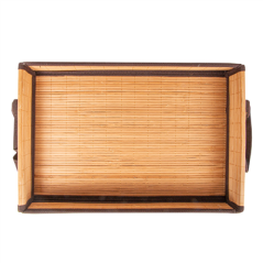 Image PLATEAU  43x29x6,5 CM BAMBOU (5 UNITÉ) #3