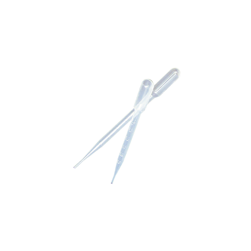 PIPETTES 3 ML 16 CM TRANSPARENT LDPE (1000 UNITÉ) PIPETTES 3 ML 16 CM TRANSPARENT LDPE (1000 UNITÉ)