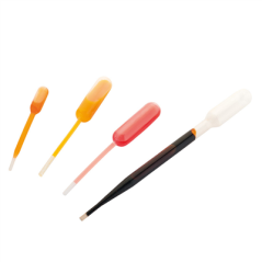 PIPETTES 3 ML 16 CM TRANSPARENT LDPE (1000 UNITÉ)
