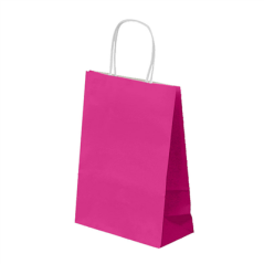 Image SACS SOS AVEC ANSES 80 G/M2 20+10x29 CM FUCHSIA CELLULOSE (250 UNITÉ) #1